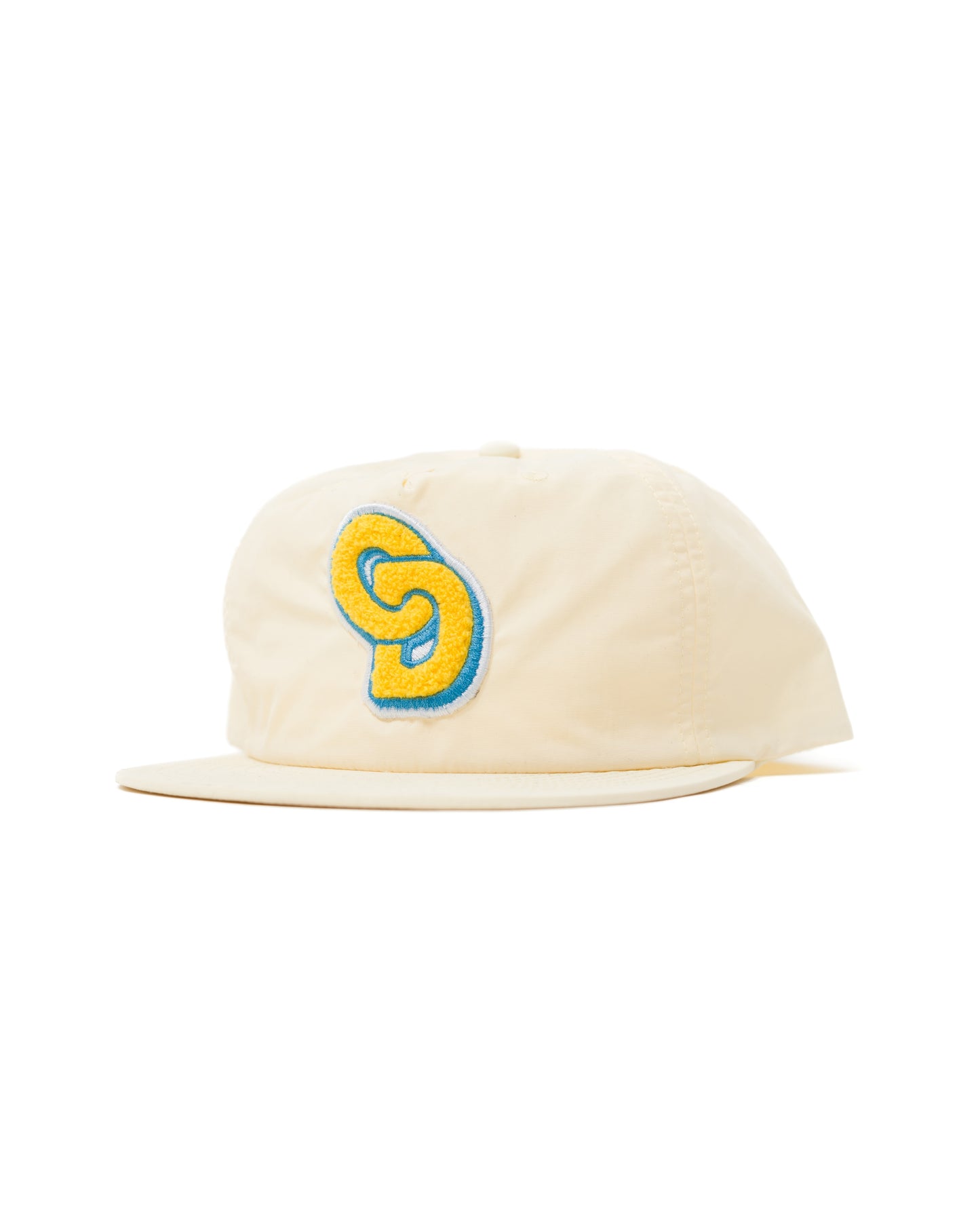 Surfer Cap in Fish Scale White
